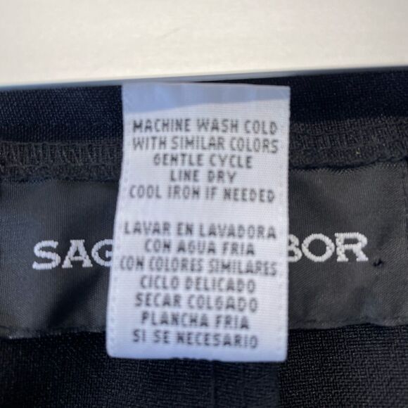 Sag Harbor slacks, Black, size 16, NWOT - Picture 7 of 7